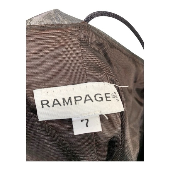 Vintage Rampage 90s Y2k Prom Maxi Gown Dress Size Small - Picture 9 of 10